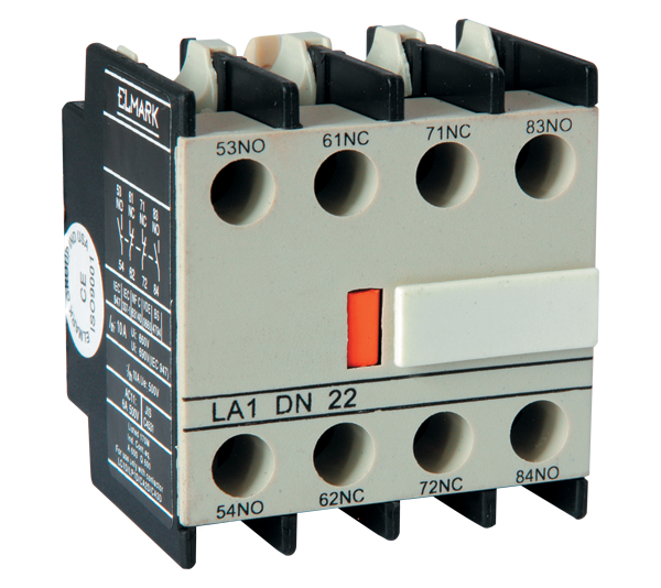 AUXILIARY CONTACS FOR CONTACTOR LT1-D 1NO+1NC