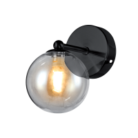 OLENA WALL LAMP 1xG9 BLACK