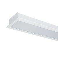 LED PROFILES RECESSED MOUNTING S77 24W 4000K 600MM WHITE+EMERGENCY KIT
