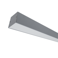 LED PROFILES FOR SURFACE MOUNTING S48 12W 6500K 600MM GREY                                                                                                                                                                                                     