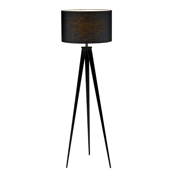 TOMY FLOOR LAMP 1XE27 DARK GREY D400XH1550mm 