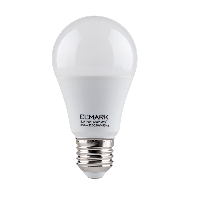 LED LAMP PEAR SMD2835 10W E27 230V WARM WHITE | ELMARK