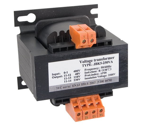 CONTROL VOLTAGE TRANSFORMER EVT5-1600VA 230/24V-12V