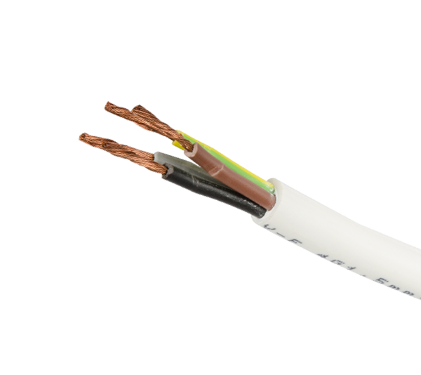 ELECTRICAL CABLE H05VV-F 4X1MM² 0.3/0.5kV