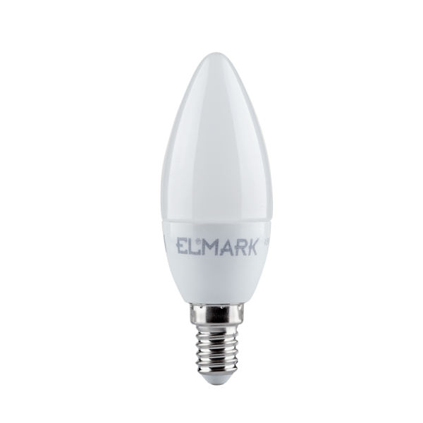 LED LAMP CANDLE C37 SMD2835 8W E14 230V WHITE