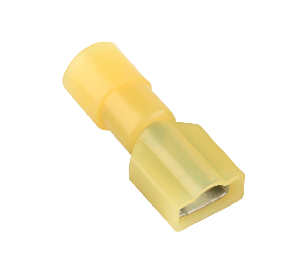 INSULATED CABLE TERMINALS FDFNY 5,5 - 250 YELLOW (100 pcs. per pack)